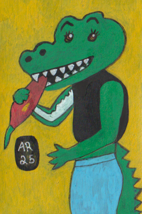 Fan art for V-tube Kairyu Crocodile